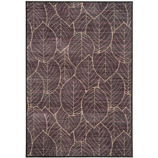 Safavieh Martha Stewart 5'3" X 7'6" Power Loomed Rug in Charcoal