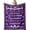 Vous Êtes Génial - Violet, variante sur Cadeaux pour Femmes, Maman, Elle - Couverture d'Anniversaire de Retraite Violette 60"x50 Pouces - Parfois Vous Oubliez Que Vous Tes Géniale - Cadeaux de Remerciement Inspirants et Positifs