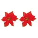 thumbnail image 3 of Árbol de Navidad Decorativo Toystoory Flor falsa Rojo 2piezas, 3 of 6