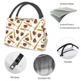 thumbnail image 4 of Fotbe Baseball Sport Bolsa Térmica Portátil con Estampado, Bolsa de Entrega de Alimentos Aislada, Bolsa Reutilizable de Gran Capacidad para Comidas y Supermercado, 4 of 6