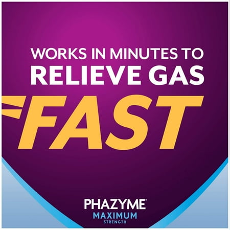 Phazyme Maximum Strength Softgel, 250mg, 12 Ct