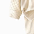 thumbnail image 4 of masbird 2 Pieces Pajamas Toddler Girls Boys Long Sleeve Cotton Pjs Kids Fall Winter Sleepwear Sets for 6-12 Months 12-24 Months 2 3 4 5 6 7 8 9 T Children(Beige,10-11 Y), 4 of 5