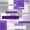 Watercolor 05, variant on Manfei Abstract Ombre Rectangle Twin Sheets, Purple Black Gray Bedding, Gray Reversible 3 Pieces1 Flat Sheet 1 Fitted Sheet 1 Pillowcase