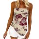 thumbnail image 2 of TaTaai Women Bohemian Camisole Tank Top Retro Cute Irregular Hem Sleeveless T-shirt Versatile Fashion Casual Breathable No Fading Machine Washable Daily Wear Fashion Top Gift, 2 of 6