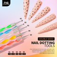 thumbnail image 5 of KAQ Nail Art Tools, Nail Brush, 15 PCS Nail Art Brushes, 5 PCS Nail Dotting Tool, Nail Stand, Nail Holder For Painting Nails, Press On Nail Stand, Nail Tools, Nail Design Tools, 5 of 7