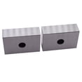 thumbnail image 2 of 1-2-3 Block Set 1/2" Single Hole Matched Pair 123 Blocks with One Hole Hardened Steel Precision Ground Machinist Set Up Blocks for Precision Grinding Layouts, 2 of 5