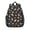 Astronaut and Rocket, variant on Astronaut and Rocket Black Pattern Backpack for School, Cute School Bag with Adjustable Shoulder Straps and Padded Back, 15"x11.42"x5.5"