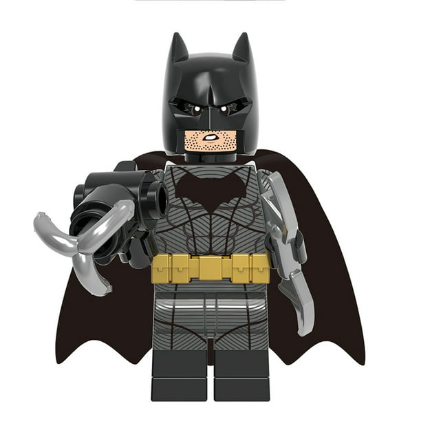 X0312 Superhéroes Super-Man Wonder Woman Bat Aquaman Mera The Flash Cybory Comic Figuras De Acción Bloques De Construcción Juguetes Para Niños