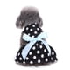 thumbnail image 2 of Cute Pet Print Bow Falda Transpirable Verano Sin Mangas Camisa Cómoda Perro Camisa Transpirable, 2 of 8