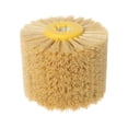 thumbnail image 2 of Cepillo de rueda para pulir con cerdas de sisal, herramienta restauradora de trefilado de alambre, cepillo de tambor para bruñir muebles, pisos de, 2 of 8