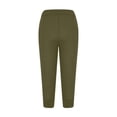 thumbnail image 3 of LEEYNEER Women‘s Cargo Capris Hiking Pants Lightweight Quick Dry Outdoor Athletic Casual Loose Comfy Multiple Pockets Trousers, 3 of 6