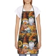 thumbnail image 2 of Wukai Welcom Fall Print Aprons Adjustable Bib Aprons Cooking Kitchen Chef Apron for Women and Men, 2 of 7