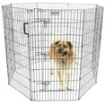 thumbnail image 4 of Precision Pet 1235-UXP42-BK 42 Inch High Black Ultimate Exercise Pen with Door, 4 of 4