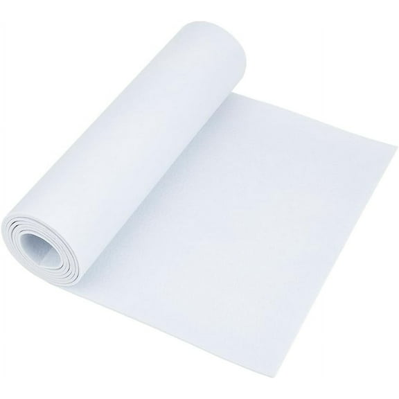 78.7x15.7inch Felt Roll White Craft Felt Fabric 3mm Thick Nonwoven Felt Roll for DIY Arts & Crafts Patchwork Sewing Deocoration