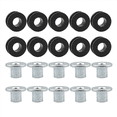 thumbnail image 4 of 60Pcs Motorcycle Rubber Grommets Bolts for Fairing Rubber Grommets Kit Washer Assortment, 4 of 6