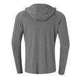 thumbnail image 4 of Vedolay Clothes for Men Print Crew Neck Long Sleeves Sweatshirt Tops 2023 Gray,2XL, 4 of 4