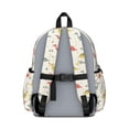thumbnail image 3 of Dinosaur with Bones Pattern Cute School Backpack with Padded Back and Adjustable Shoulder Straps 13.4"x11"x4.7", 3 of 5