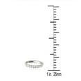 thumbnail image 4 of Mauli Jewels Women's 0.50 Carat Diamond Wedding Band in 14K Rose, White & Yellow Gold, 4 of 5