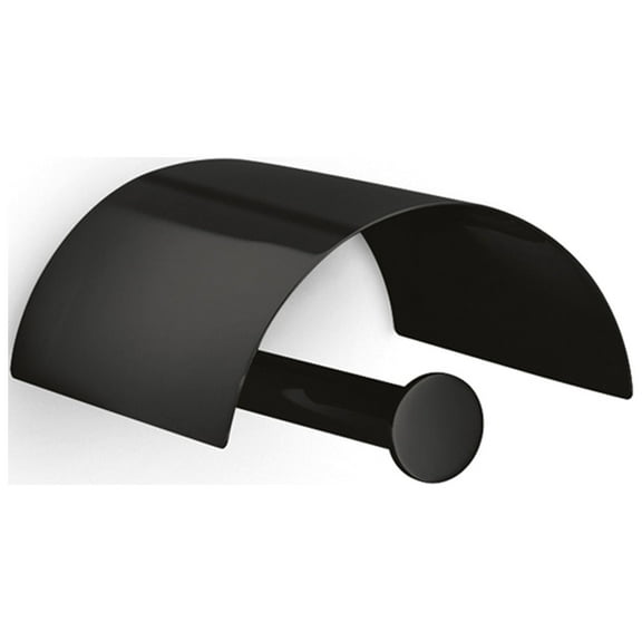 Ws Bath Collections Baketo 5203 Baketo Wall Mounted Toilet Paper Holder - Black