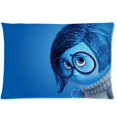 thumbnail image 1 of QIFEIHA Inside Out Movie Characters Sadness Pillowcase Cushion Cover Two Sides Printing Size 20x30 inch, 1 of 2