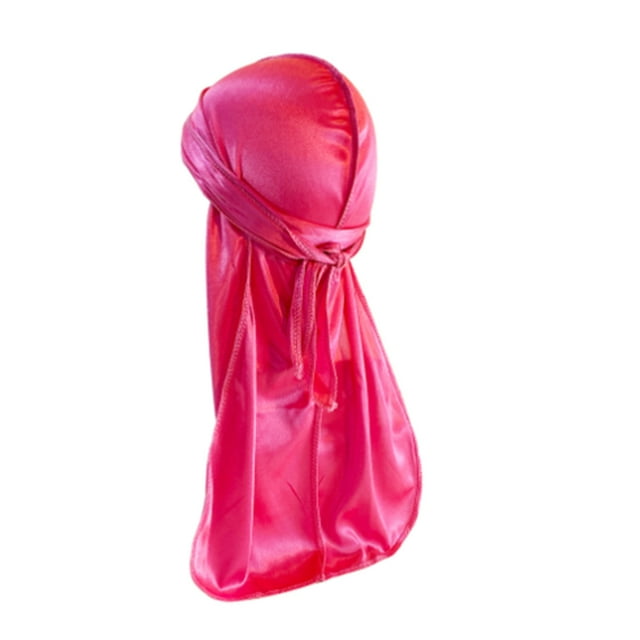Headwraps surtido colores larga cola pirata sombrero unisex a prueba de viento una sola capa atractivo elegante diseño transpirable turbante gorros rosa rojo Methold AP008604-12B