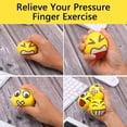 thumbnail image 4 of Funny Face Squeeze Stress Balls Ejercicio para los dedos/juguetes para aliviar el estrés 12 piezas JAMW Sencillez, 4 of 5