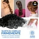thumbnail image 4 of Paquete 500 Ligas Elásticas Gomas Para Cabello Niña Negras, 4 of 4
