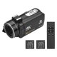 thumbnail image 1 of 4K 4K CAMARA DE VIDEO Digital Wifi Vistirda DV Registrador 56MP 18x Zoom Digital 3.0 Pulgadas Tálil Admite Detección de Cara Visón Nocturna Anti-Shake Con Baterías de 2, 1 of 6