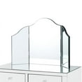thumbnail image 4 of Posh Living Caleb 2-Drawer Bedroom Vanity Set with Stool and Mirror in White, 4 of 8