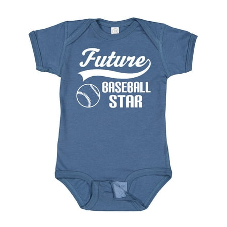 

Inktastic Future Baseball Star Gift Baby Boy Bodysuit