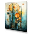 thumbnail image 2 of Designart "Building Of Celestial Geometry" Abstract Collages Wall Art Prints, 2 of 7