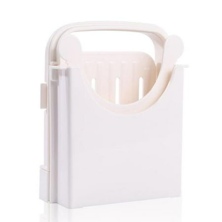 

Kitchen Essentials Kitchen & Table Linens Kitchen Necessities Bread Cutting Guide Thickness Adjustable Bread/Roast/loaf Slicer White