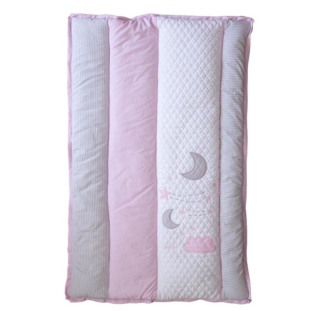 Edredón Cuna viajera PIPAPO Estrella Rosa Hipoalergénico