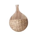 thumbnail image 4 of Cesta de bolsillo para colgar en la pared, cesta para puerta de entrada, única, rústica, práctica y decorativa. 25 cm x 35 cm x 9 cm, 4 of 9