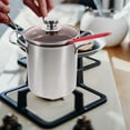 thumbnail image 2 of 1 Juego de cesta para freír, olla para freír de acero inoxidable con cesta, olla para freír alimentos, cesta para freír, 2 of 7