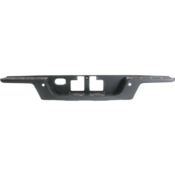 Bumper Step Pad Compatible With 2016-2021 Toyota Tacoma Rear Black
