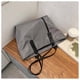 thumbnail image 4 of Bolso de hombro de tela de gran capacidad, bolso de mano portátil para estudiantes, bolso de mano moderno para chicas que van al trabajo, 4 of 6