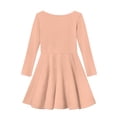 thumbnail image 5 of DISNIMO Heart Cat Dress Kids Long Sleeve Dresses 5-6 Girl Dresses Casual Midi Dress Girls Fall Dress Midi Dresses for Girls Skater Dress Long Sleeve Holiday Dress Girls Swing Dress Children, 5 of 6