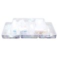 thumbnail image 1 of Celofán para uñas, 5 cajas de calcomanías para uñas, papel de vidrio para uñas, resultados impresionantes, 1 of 8