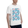 thumbnail image 2 of Bingfone Panda Flying In The Sky Men'S Loose Fit Short-Sleeve Pocket T-Shirt, 2 of 7