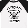 thumbnail image 4 of Inktastic Handpicked for Earth By My Nonna in Heaven with Angel Wings Boys or Girls Toddler T-Shirt, 4 of 5