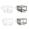 thumbnail image 6 of Joernso Clear Shoe Storage Box with Magnetic Door Large Capacity Stackable Transparent Dustproof Shoe Display Organizer Container, 6 of 8