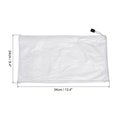 thumbnail image 2 of Uxcell A4 Zip File Pouch Document Folders Mesh Zipper Bags, White 3 Pack, 2 of 5