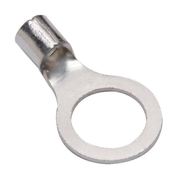 Burndy Ring Terminal,Bare,4 AWG,4 AWG,PK5 YAD4CM20E34