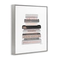 thumbnail image 3 of Stupell Industries Neutral Grey and Rose Gold Fashion Bookstack, 24 x 30,Design by Amanda Greenwood, 3 of 5