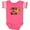 Football Pink and White, variant on Inktastic Happy Cinco De Mayo-sombrero Boys or Girls Baby Bodysuit