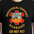 thumbnail image 3 of Emotional Support Husband Do Not Pet Husband T-Shirt – Humorous Relationship Theme – Unisex Gift for Couples, 3 of 6