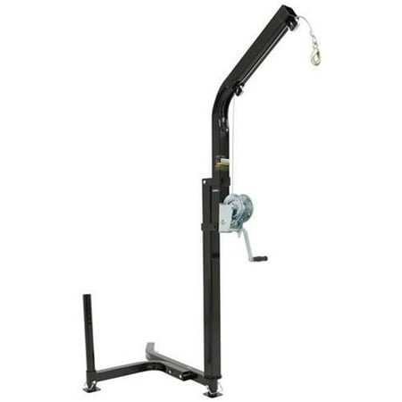 Viking Solutions Steel Rack-Jack Magnum Hitch Mounted Game Hoist Black