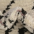 thumbnail image 4 of Unique Loom Morocco Collection Area Rug - Rif (2' 2" x 6' 1" Runner Ivory/Black), 4 of 7