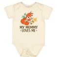 thumbnail image 3 of Inktastic My Mommy Loves Me Fox Boys or Girls Baby Bodysuit, 3 of 5